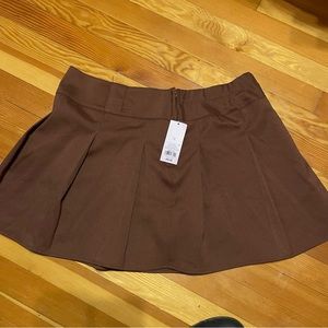 NWT XL wild fable, brown, short skirt